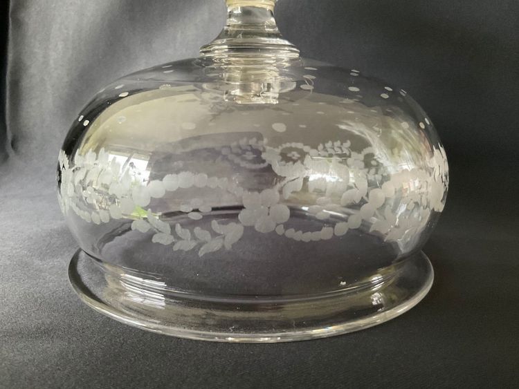 18th Century Glass Leech Jar