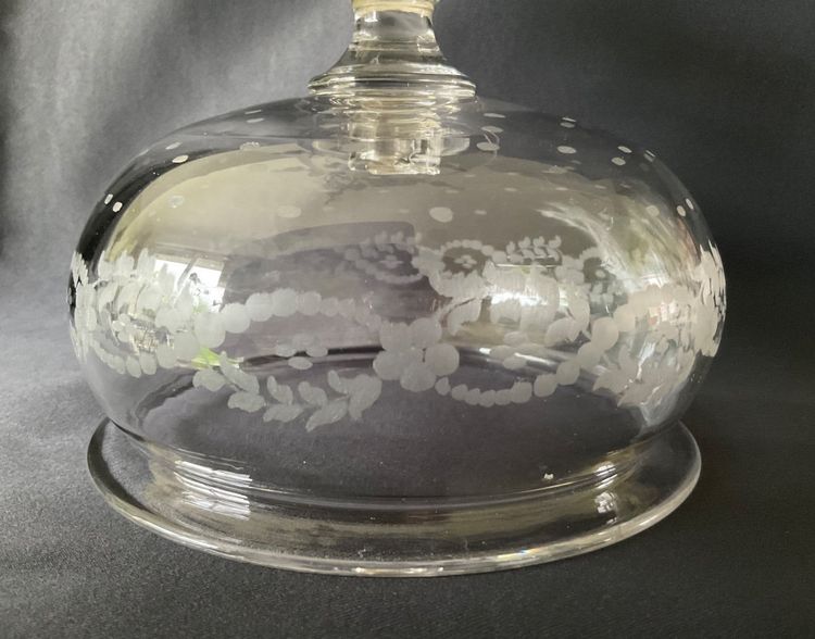 18th Century Glass Leech Jar