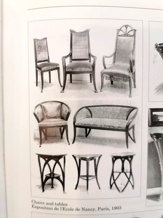 Louis Majorelle Pair Of Art Nouveau Armchairs