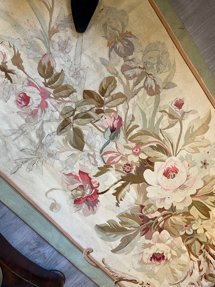 Appendiabiti in arazzo Aubusson del XIX secolo