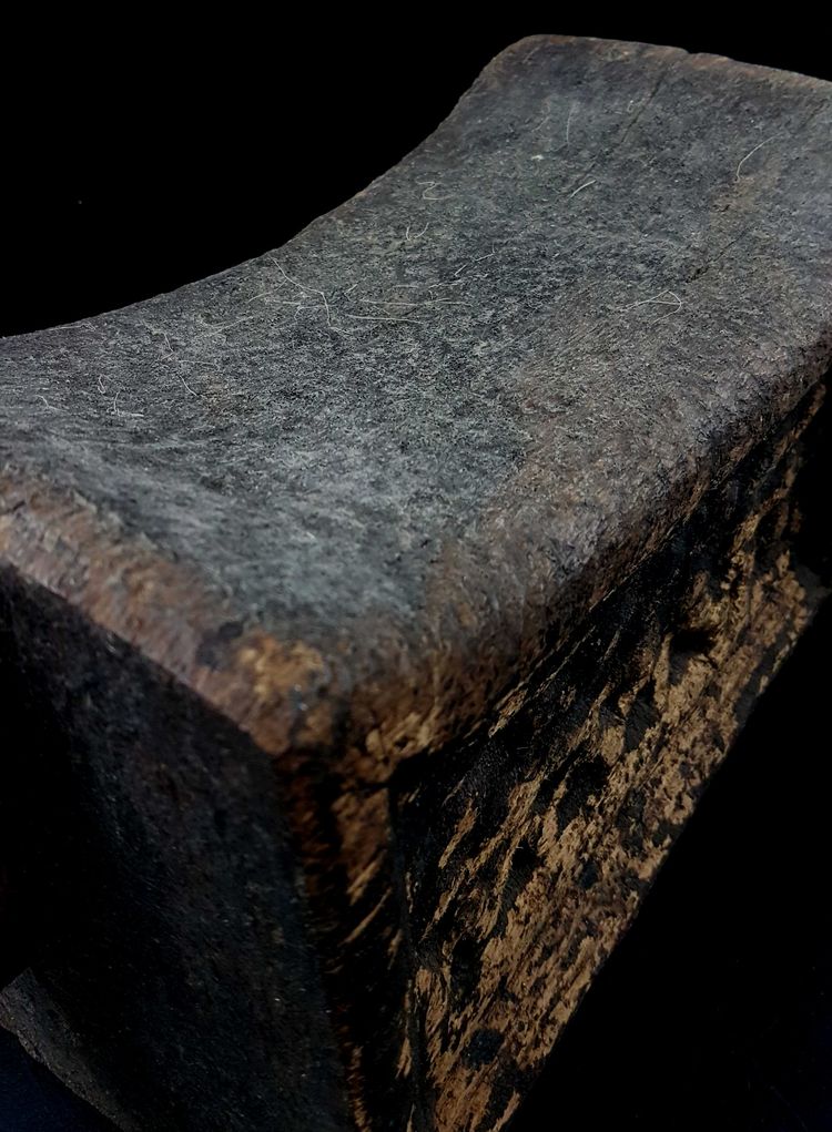 Tabouret fétiché, peuple Baoulé, Côte d'Ivoire