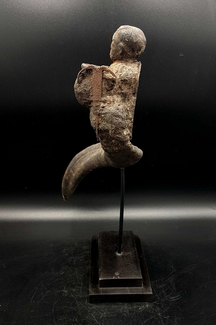 Corne fétichée, culte Vaudou, peuple Fon, Bénin