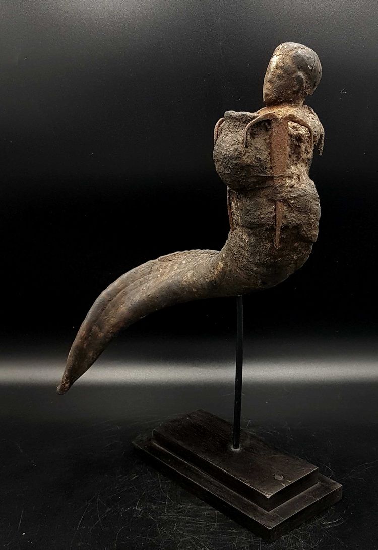Corne fétichée, culte Vaudou, peuple Fon, Bénin