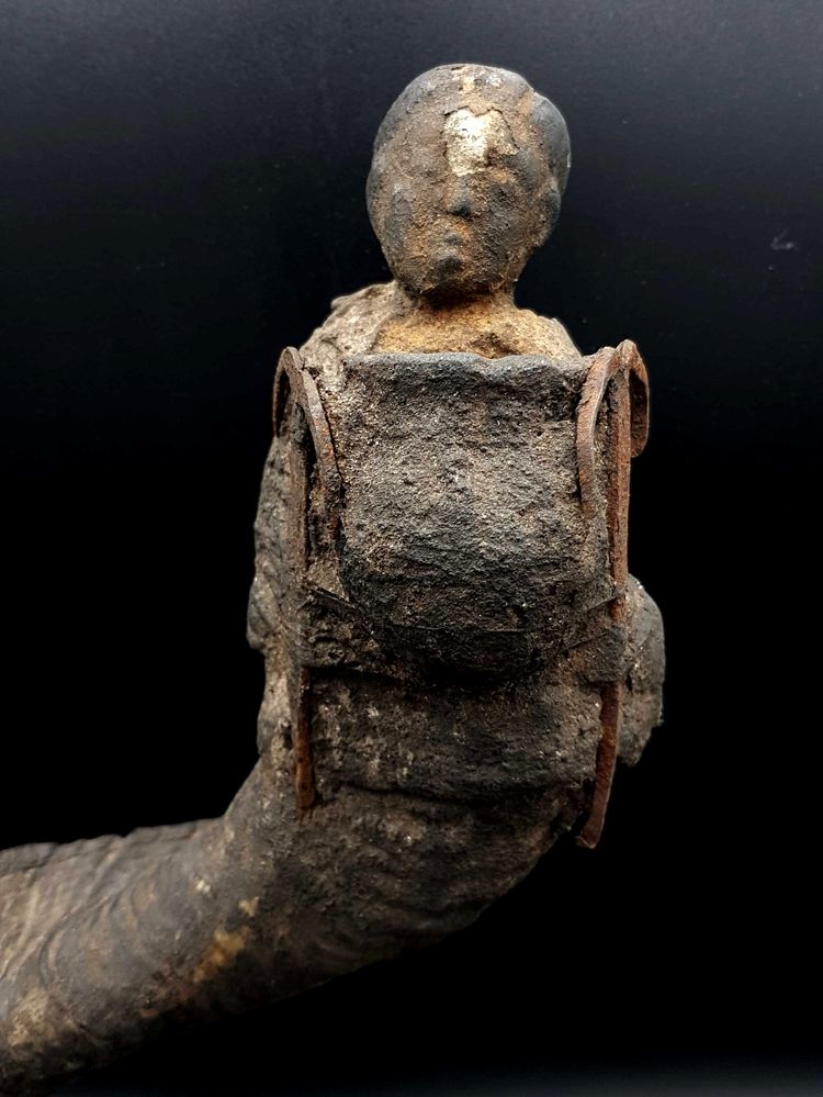 Corne fétichée, culte Vaudou, peuple Fon, Bénin