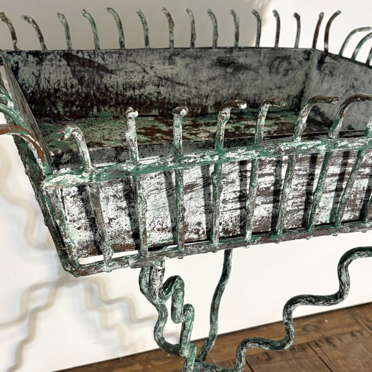 Jardinière en fer forgé XIXe