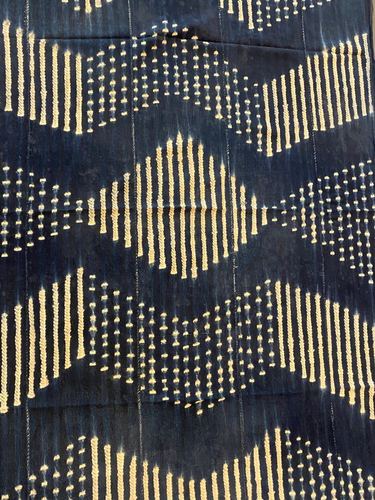 Alte traditionelle Indigo-Textilien aus Mali 2