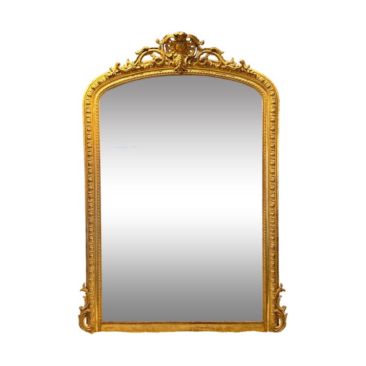 Grand Miroir milieu XIXeme Réf. 631 / 147 x 205
