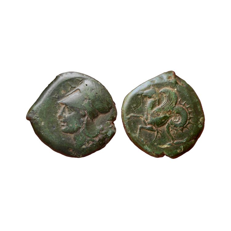 Litra von Syrakus „Athena & Hippokamp“ — mit Echtheitszertifikat