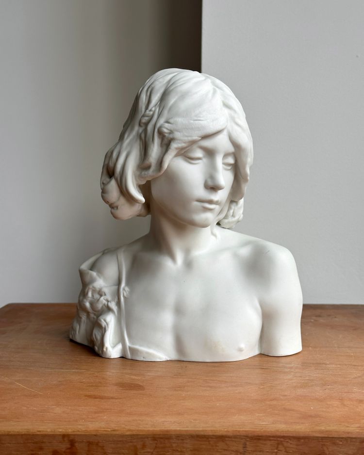 Saint Jean-Baptiste d'après Alfred Lenoir - Biscuit de Sèvres