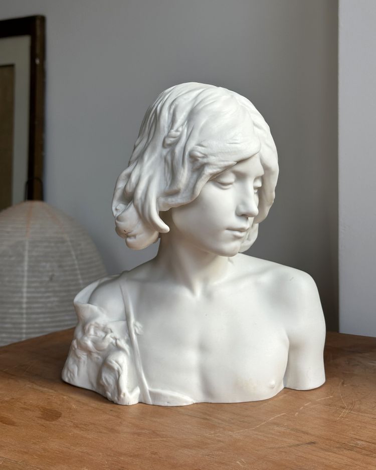 Saint Jean-Baptiste d'après Alfred Lenoir - Biscuit de Sèvres