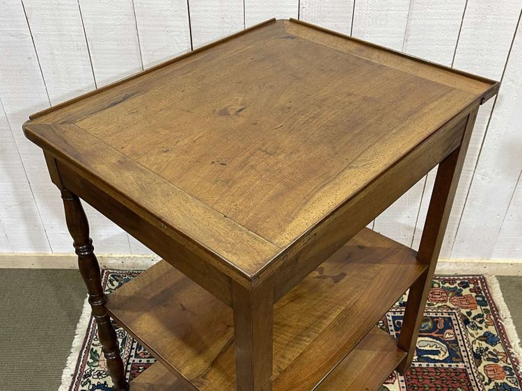 XIXth century walnut sideboard with support height