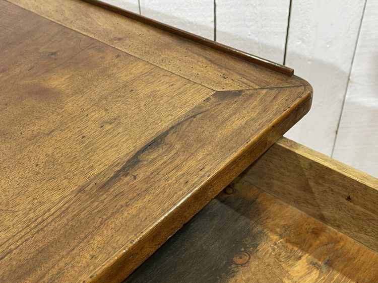 XIXth century walnut sideboard with support height