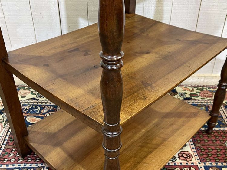 XIXth century walnut sideboard with support height