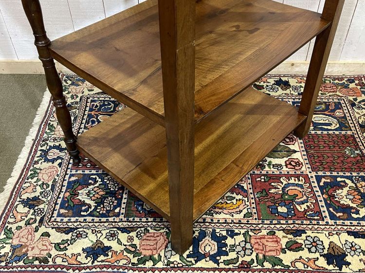 XIXth century walnut sideboard with support height