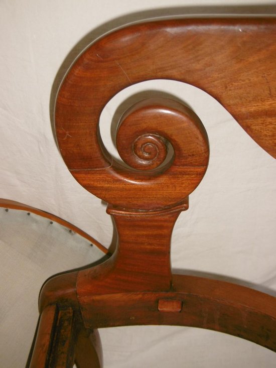 Sedia da ufficio di restauro