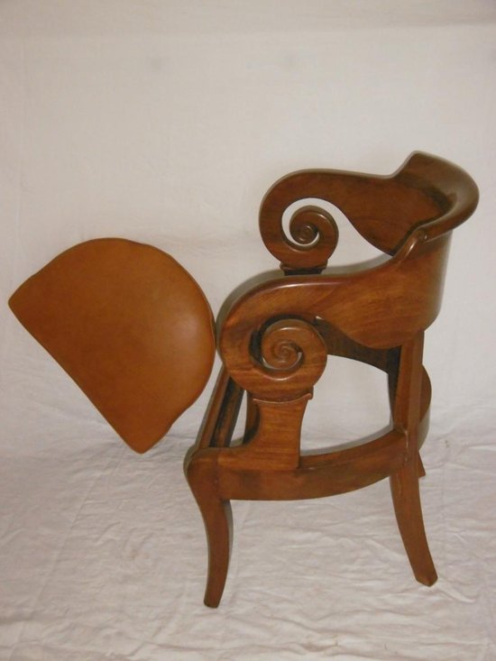 Sedia da ufficio di restauro