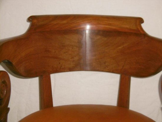 Sedia da ufficio di restauro