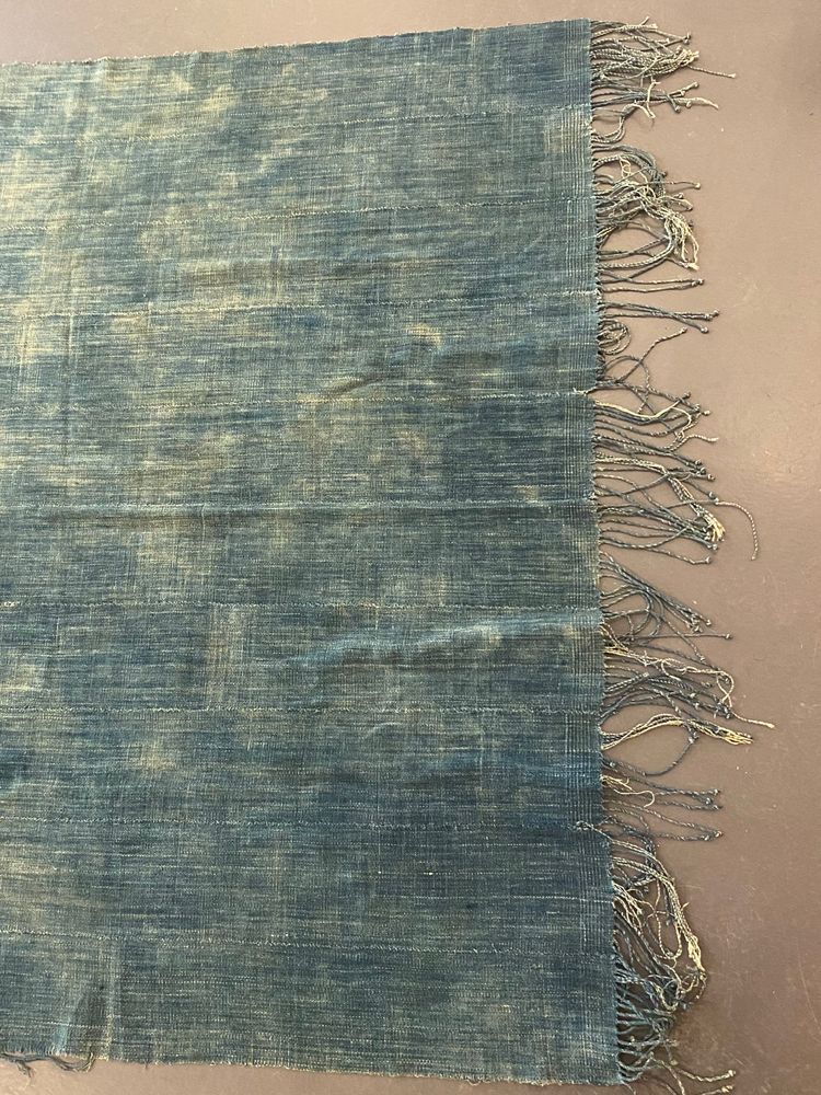 Traditional antique indigo textile 3