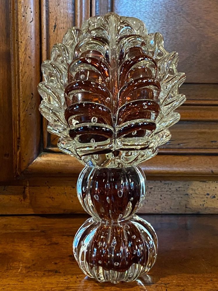 Paire De Boules En Verre De Murano, Circa 1970-1980