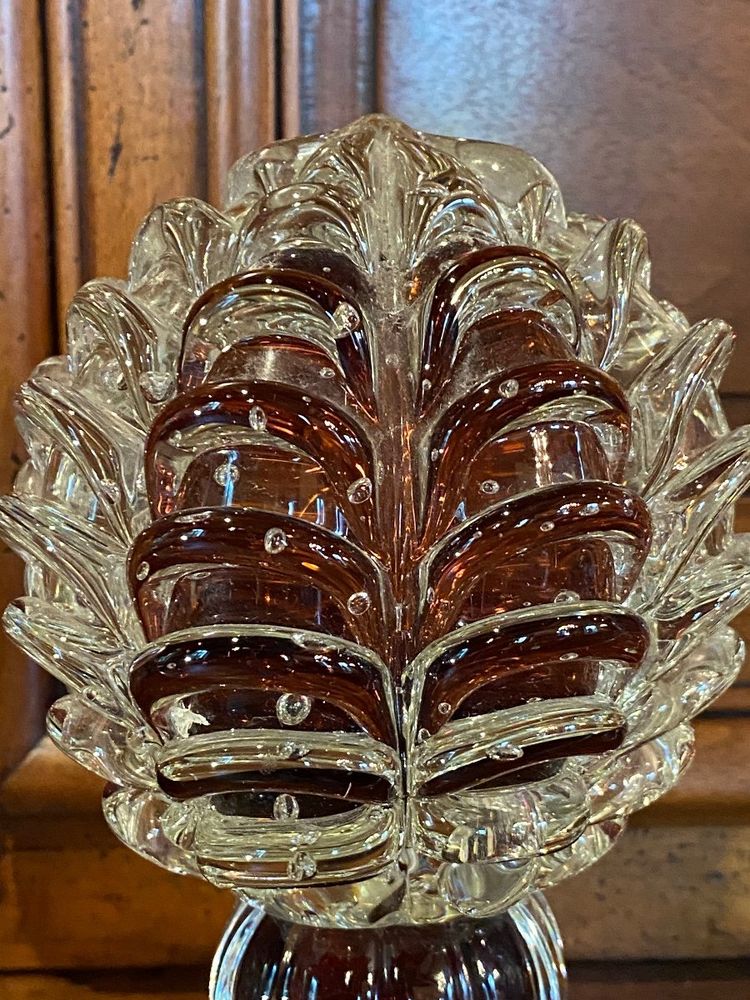 Paire De Boules En Verre De Murano, Circa 1970-1980