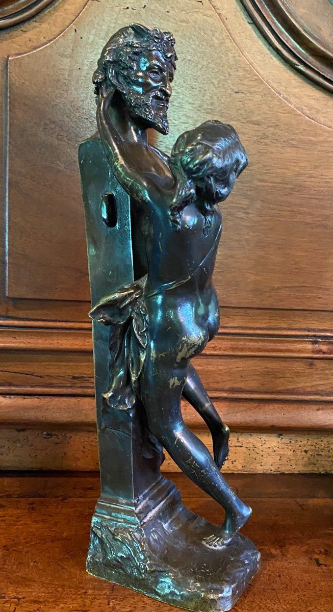 Offerta a Priapo, da Clodion, bronzo del XIX secolo