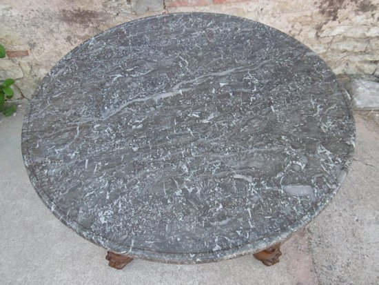 Dolphin Pedestal Table