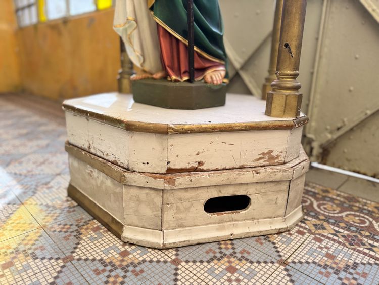 Neo-Gothic gilded wood ciborium - Circa 1900
