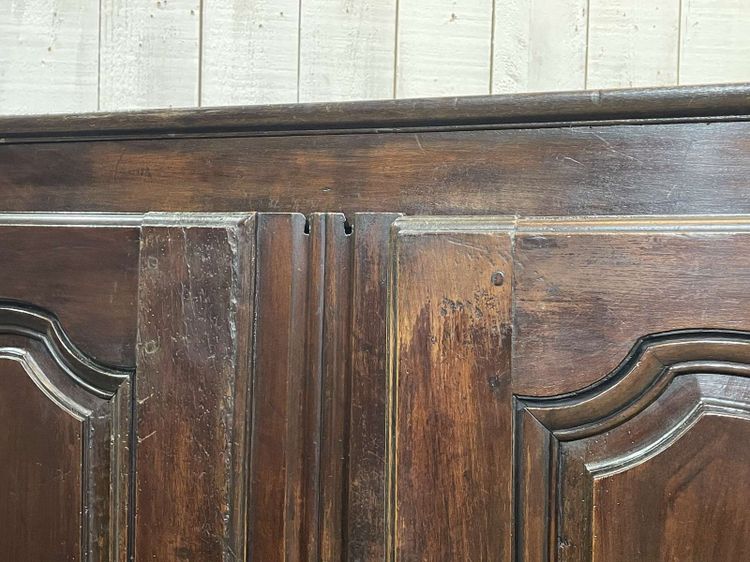 Low Louis XV style cupboard in 19th century walnut