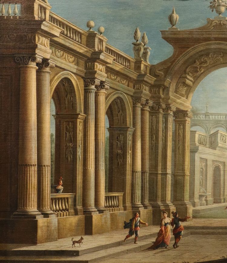 Pier Francesco Garola (turin 1638 - Rome 1716), Architectural Capriccio