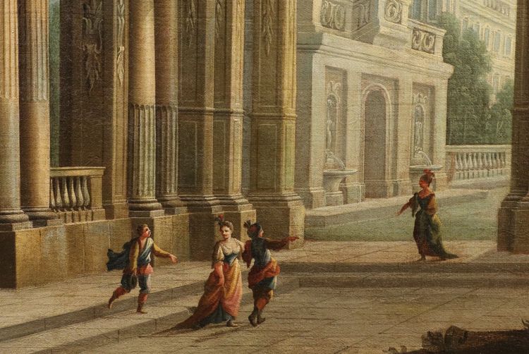 Pier Francesco Garola (turin 1638 - Rome 1716), Architectural Capriccio