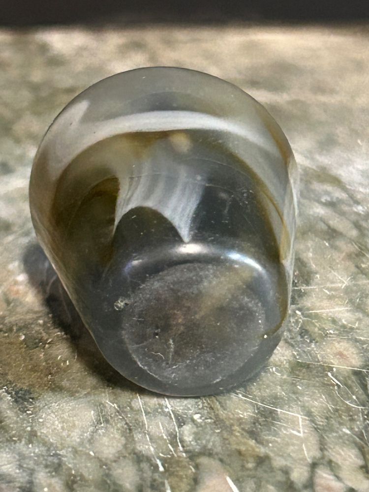 Tabacchiera cinese in agata della fine del XIX secolo o dell'inizio del XX secolo - Snuff bottle - Cina