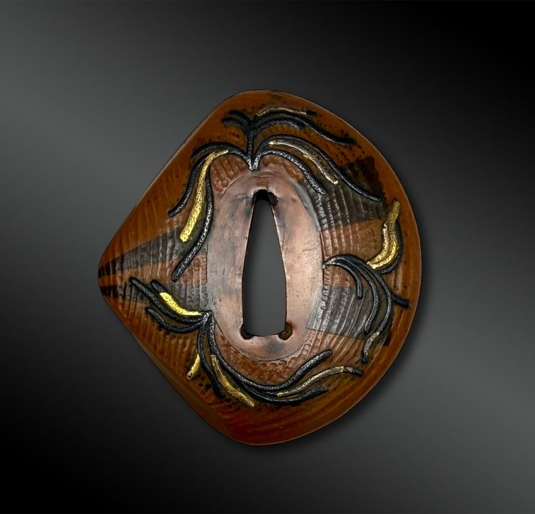 TSUBA hamaguri - Japon - Période Edo (1603-1868)
