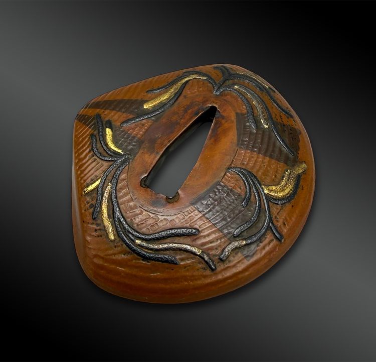 TSUBA hamaguri - Japon - Période Edo (1603-1868)