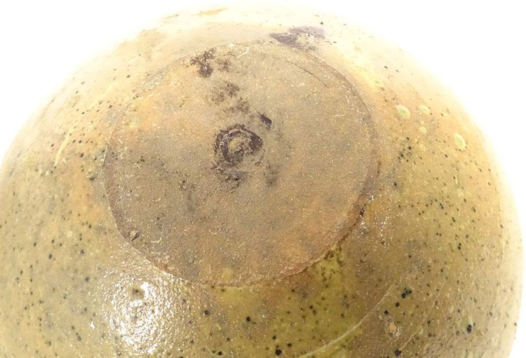 Kugelvase Keramik signiert Otto Meier Deutschland vintage 1950-70 XX. Jahrhundert