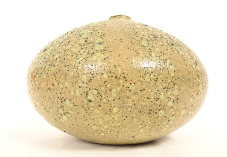 Kugelvase Keramik signiert Otto Meier Deutschland vintage 1950-70 XX. Jahrhundert