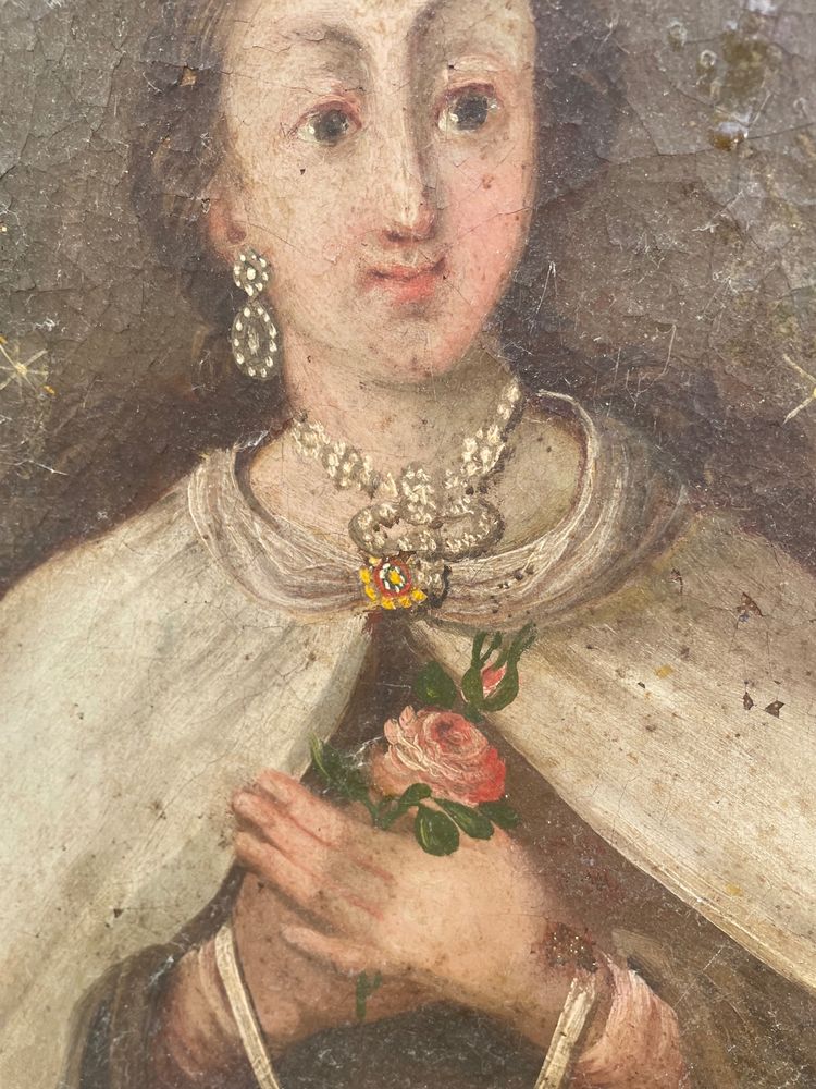 Tableau scène religieuse 