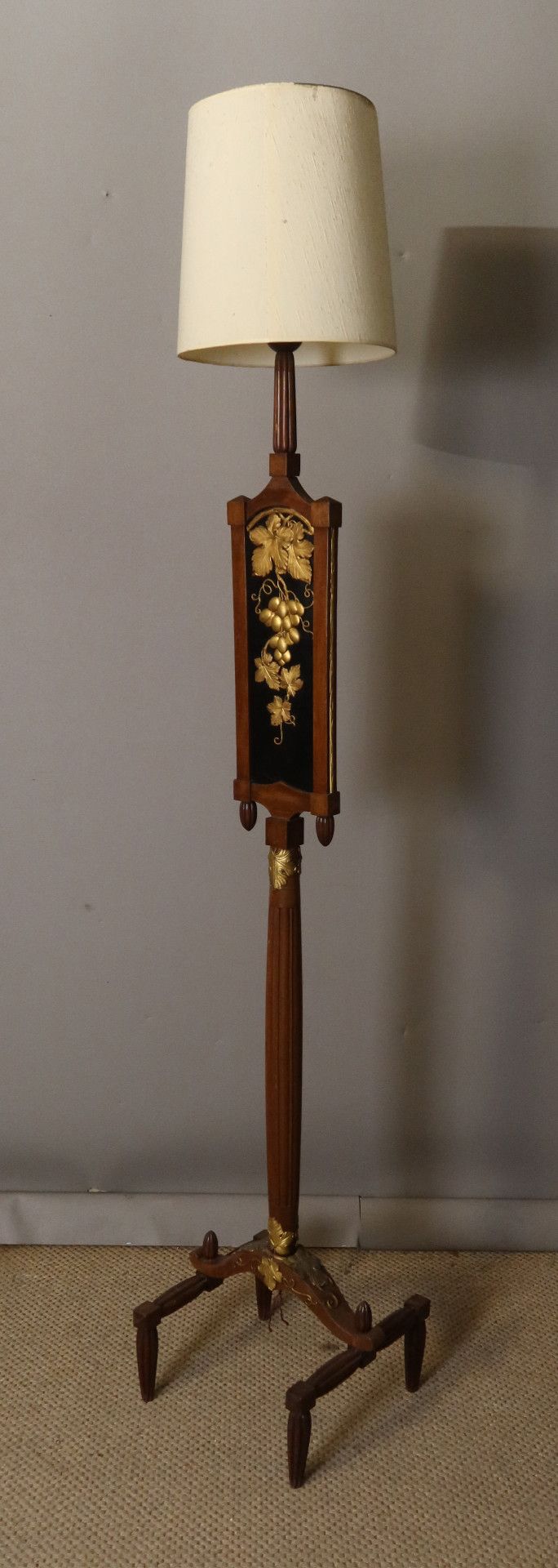 Art-déco-Stehlampe