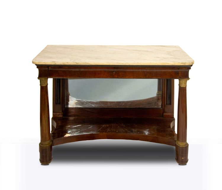 Console en noyer, début du XIXe siècle