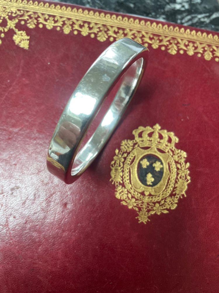 Bracelet jonc argent 