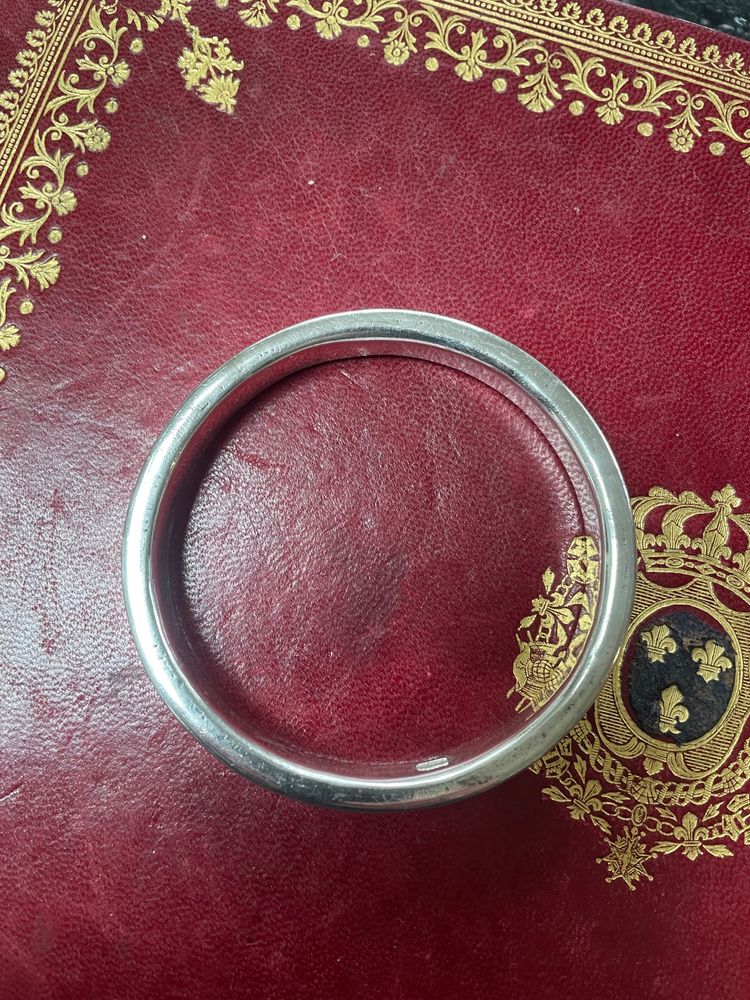 Bracelet jonc argent 