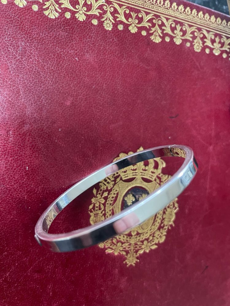 Bracelet jonc argent 