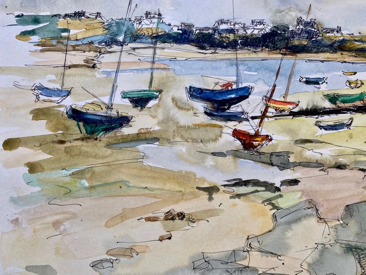 Porsall par Gérard Desgranges (1919-2006)