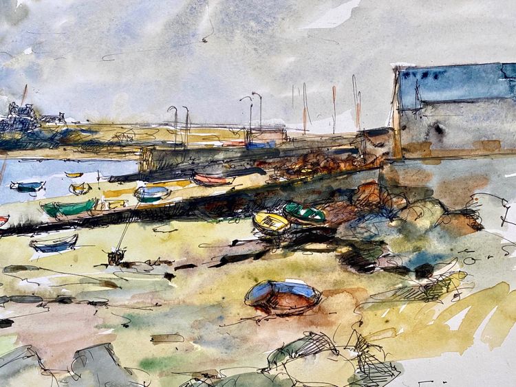 Porsall par Gérard Desgranges (1919-2006)