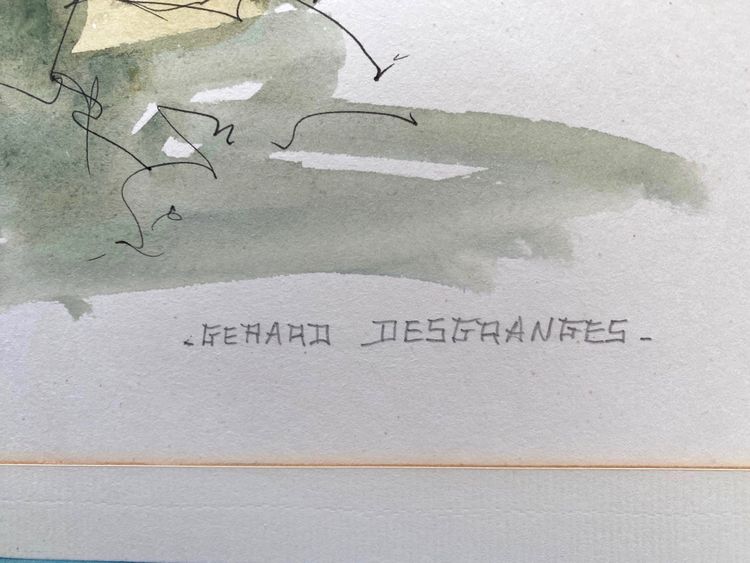 Porsall par Gérard Desgranges (1919-2006)
