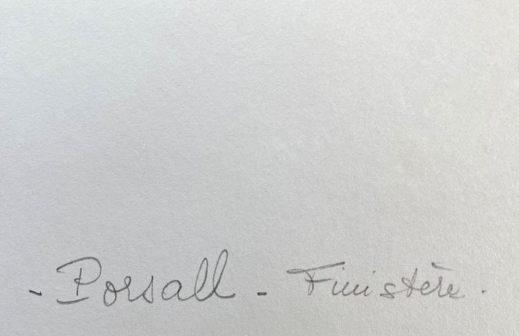 Porsall par Gérard Desgranges (1919-2006)