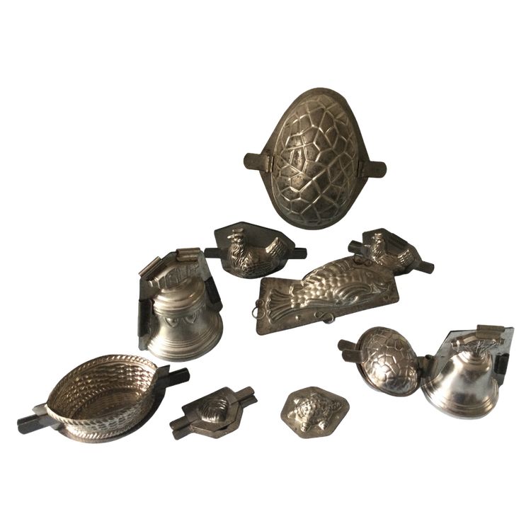 Anciens moules à chocolat 