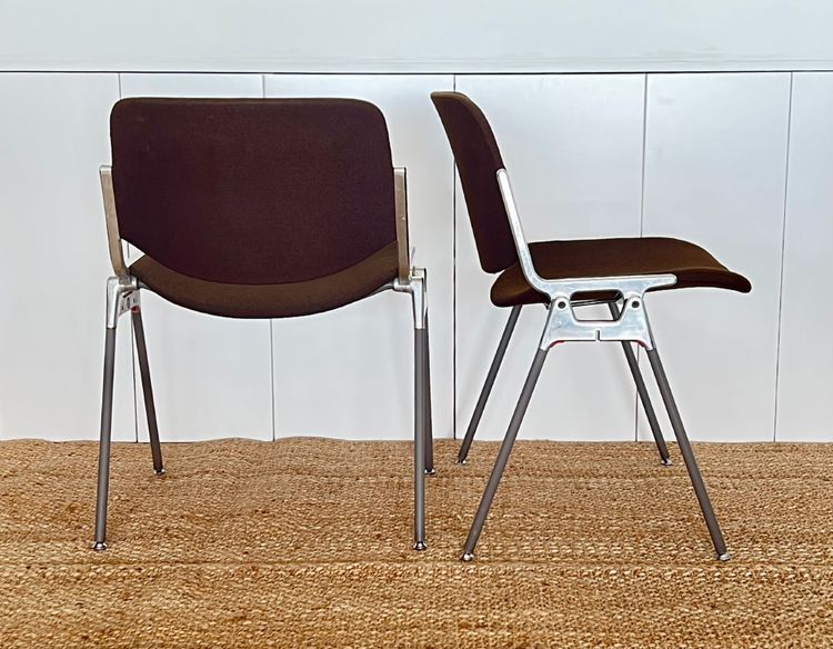 DSC 106 chairs by Giancarlo Piretti for Castelli, Italy 1970s
