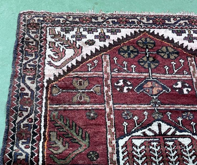 Handgeknüpfter iranischer Wollteppich, 1,48 m x 1,14 m