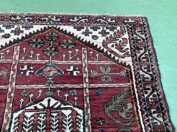 Handgeknüpfter iranischer Wollteppich, 1,48 m x 1,14 m