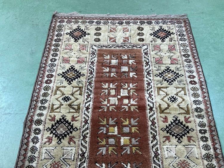 Handgeknüpfter iranischer Wollteppich – 1,47 m x 91 cm